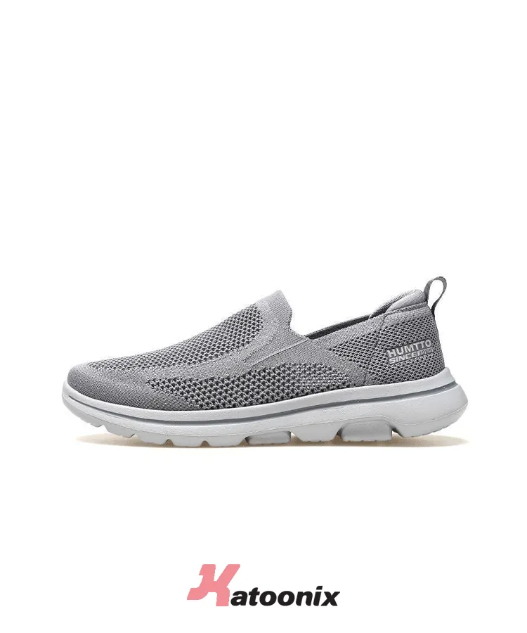 Humtto Breathable Running Shoes Gray - هامتو کفش پیاده روی با رویه تنفس پذیر طوسی