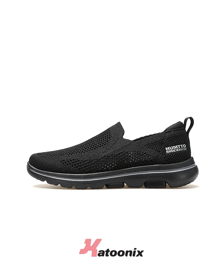 Humtto Breathable Running Shoes Black - هامتو کفش پیاده روی با رویه تنفس پذیر مشکی