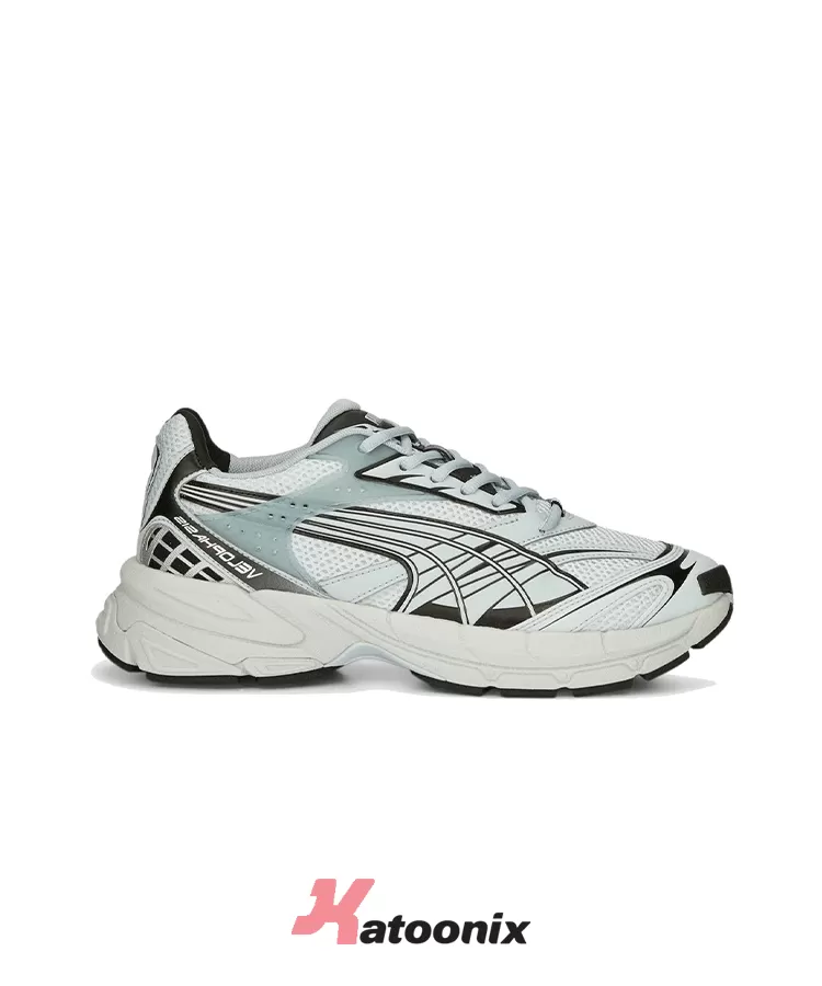 Puma Velophasis Platinum Gray - کفش ورزشی پوما ولوفاسیس طوسی