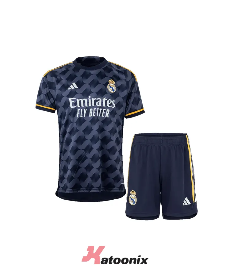 Adidas Real Madrid Jersey 2023 Away   - آدیداس کیت باشگاهی رئال مادرید 